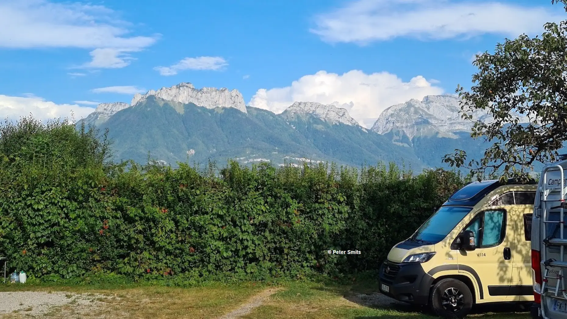 Camping au cœur du lac