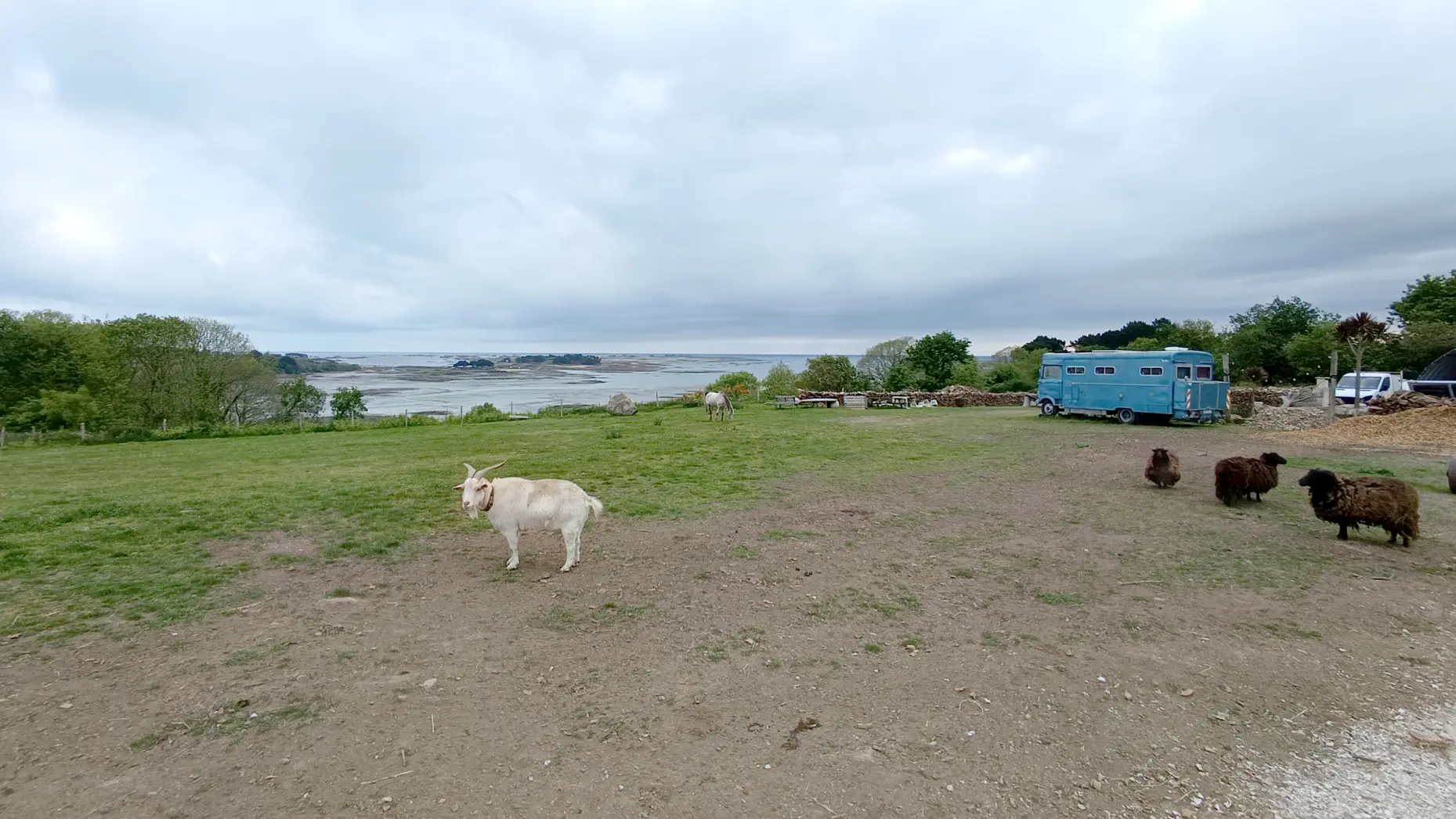La vue des îles