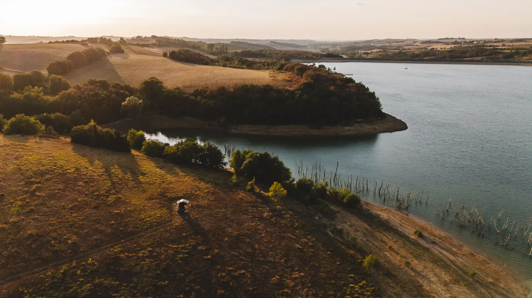 Les rives de la Guanguise